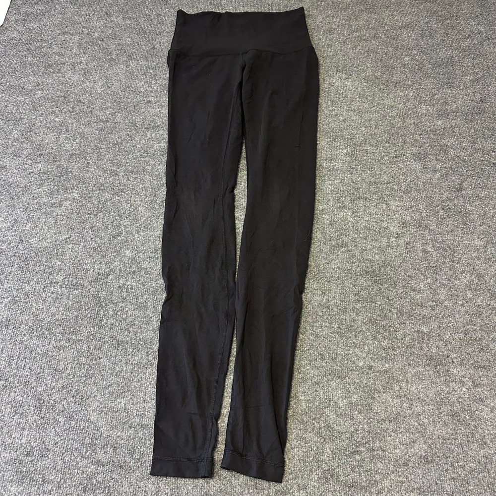 Lululemon Leggings Womens Size 4 Black Align High Rise Full Length Yoga Pants